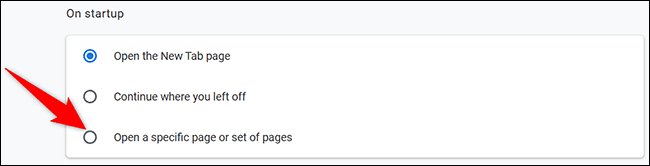 8-chrome-open-pages كيفية جعل Google صفحتك الرئيسية في Chrome أو Firefox أو Edge أو Safari
