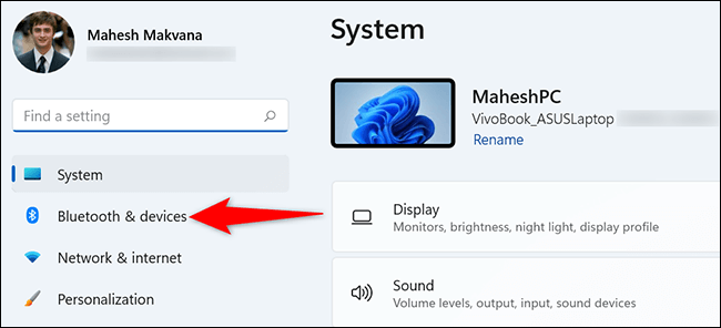 8-device-settings-windows-11 كيفية تعيين الطابعة الافتراضية على Windows 10 أو 11