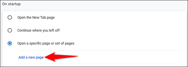 9-chrome-add-page كيفية جعل Google صفحتك الرئيسية في Chrome أو Firefox أو Edge أو Safari