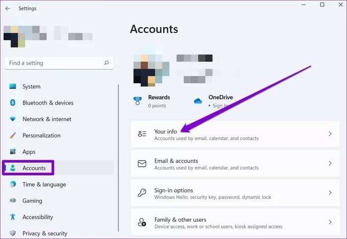 Account-Info_935adec67b324b146ff212ec4c69054f-700x483 أفضل 6 طرق لإصلاح الويدجت widgets التي لا تعمل على Windows 11