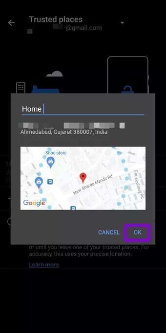 Add-Home-Address_7c4a12eb7455b3a1ce1ef1cadcf29289-340x680 كيفية تمكين أو تعطيل Smart Lock على Android