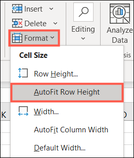 كيفية تقليص الخلايا أو توسيعها لاحتواء النص في Microsoft Excel - %categories