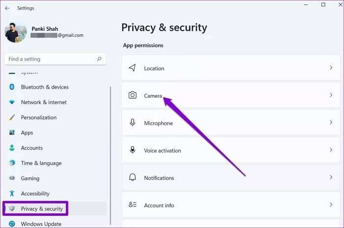 Check-App-Permissions_935adec67b324b146ff212ec4c69054f-700x465 أفضل 8 طرق لإصلاح عدم عمل الكاميرا على Windows 11