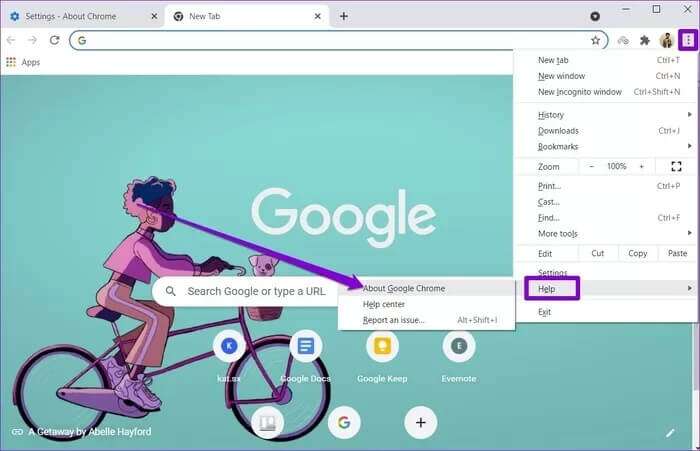 Check-for-Google-Chrome-Updates_935adec67b324b146ff212ec4c69054f-700x451 أهم 7 طرق لإصلاح اختفاء مؤشر الماوس في Google Chrome