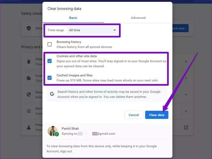Clear-Cache-and-Cookies_935adec67b324b146ff212ec4c69054f-700x527 أفضل 7 طرق لإصلاح استمرار Facebook في تسجيل خروجك