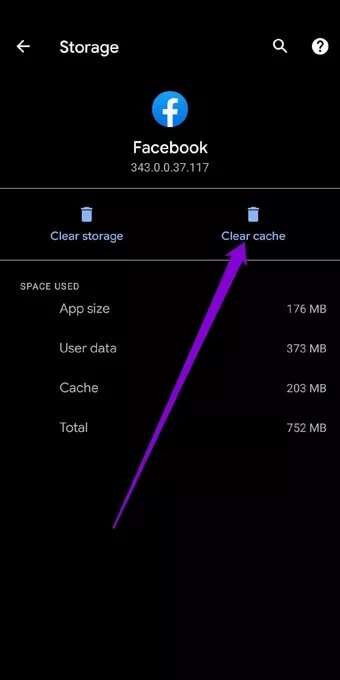 Clear-Cache_7c4a12eb7455b3a1ce1ef1cadcf29289-340x680 أفضل 7 طرق لإصلاح استمرار Facebook في تسجيل خروجك