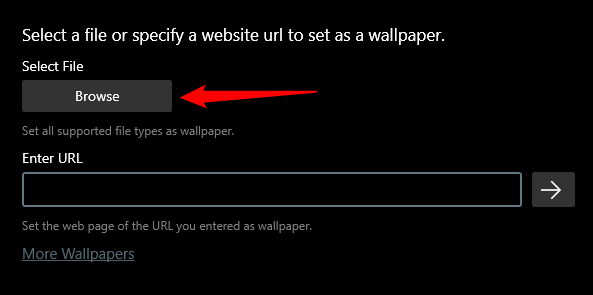Click-Browse. كيفية الحصول على خلفيات حية متحركة على Windows 11