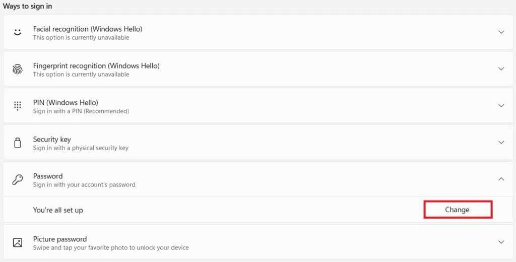 Click-Change-under-Password-in-ways-to-sign-in-screen-1024x520-1-1024x520 كيفية تغيير رقم التعريف الشخصي PIN في Windows 11