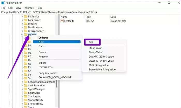 Create-New-Key-in-Registry_935adec67b324b146ff212ec4c69054f-700x420 أفضل 5 طرق لإصلاح خطأ فشل فحص الفيروسات في Google Chrome
