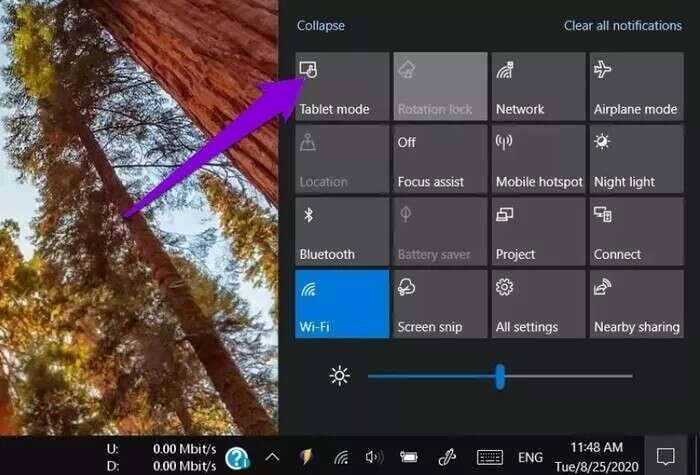 Disable-Tablet-Mode_935adec67b324b146ff212ec4c69054f-700x475 أهم 7 طرق لإصلاح اختفاء مؤشر الماوس في Google Chrome