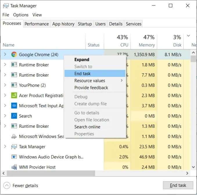End-Chrome-Task-678x670 ما هي خدمة Google Chrome Elevation