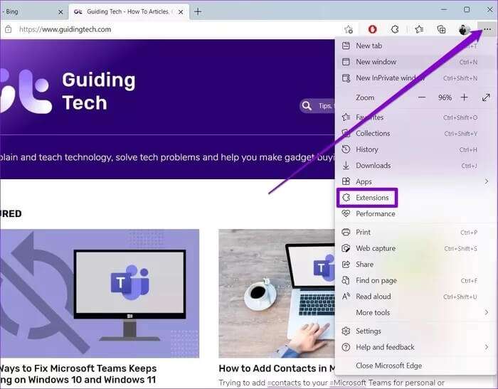 Extensions-Settings-on-Edge_935adec67b324b146ff212ec4c69054f-700x547 أهم 7 طرق لإصلاح عدم تنزيل الملفات على Microsoft Edge