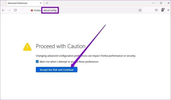 Firefox-Config-Menu_2021-11-18-131127_935adec67b324b146ff212ec4c69054f-700x409 أفضل 6 طرق لإصلاح عدم عمل إضافات Firefox على جهاز الكمبيوتر