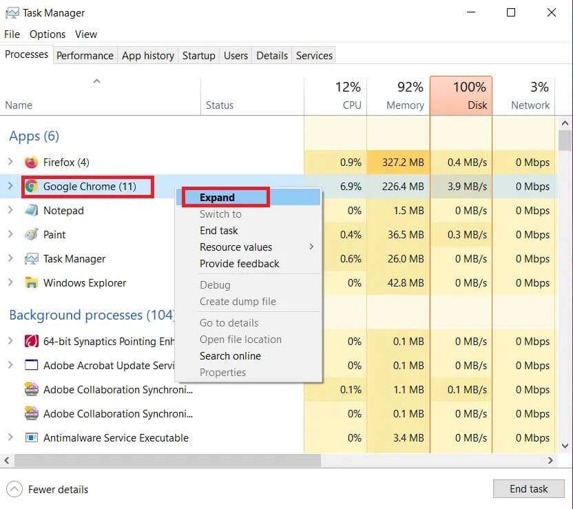 Google-Chrome-Expand-Tasks-832x739 ما هي خدمة Google Chrome Elevation