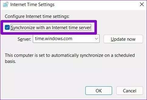 Intenet-Time-Settings_4d470f76dc99e18ad75087b1b8410ea9-484x329 أفضل 7 طرق لإصلاح اختفاء شريط المهام أو فقدانه على Windows 11