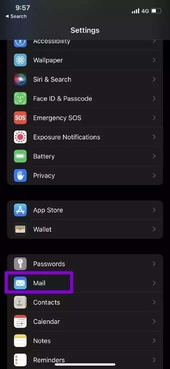 Mail-App_7c4a12eb7455b3a1ce1ef1cadcf29289-340x736 أفضل 7 طرق لإصلاح عدم تنزيل البريد الإلكتروني من الخادم لـ iPhone