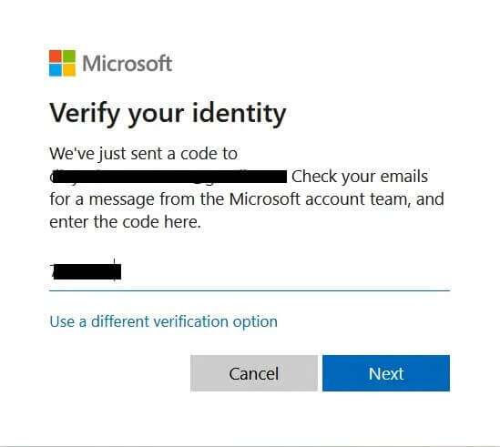 Microsoft-verify-your-identity-549x491 كيفية تغيير رقم التعريف الشخصي PIN في Windows 11