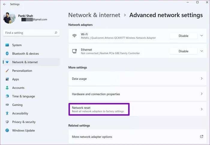 Network-Reset_935adec67b324b146ff212ec4c69054f-700x482 أفضل 8 طرق لإصلاح عدم عمل شبكة Wi-Fi في Windows 11