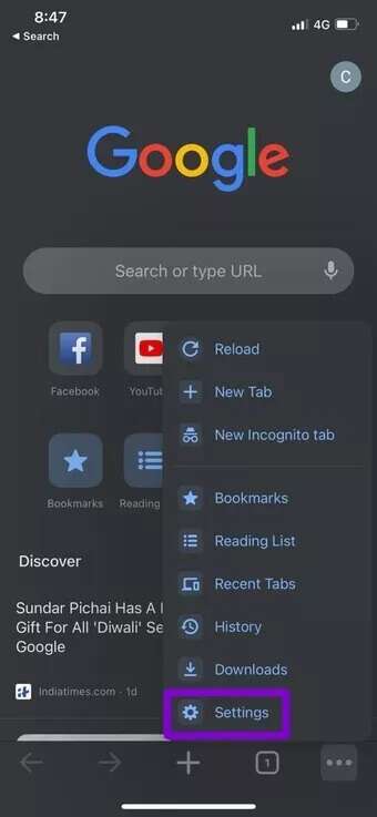 Open-Google-Chrome-Settings-iPhone_7c4a12eb7455b3a1ce1ef1cadcf29289-340x737 كيفية تشغيل وضع الحماية المحسّنة في Google Chrome