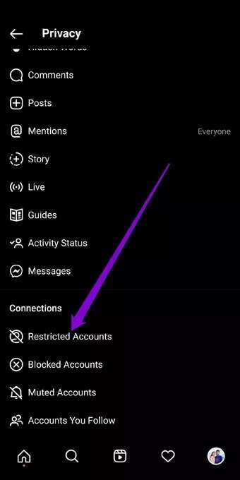 Restricted-Accounts-on-Instagram_7c4a12eb7455b3a1ce1ef1cadcf29289-340x680 أفضل 5 طرق لإزالة المتابعين على Instagram