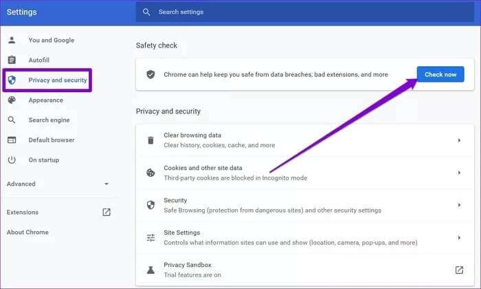Run-Safety-Check-in-Chrome_935adec67b324b146ff212ec4c69054f-700x420 كيفية تشغيل وضع الحماية المحسّنة في Google Chrome