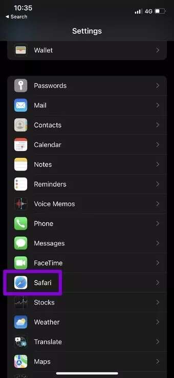 Safari-App_2021-11-22-155657_7c4a12eb7455b3a1ce1ef1cadcf29289-340x736 أفضل 7 طرق لإصلاح تعطل Safari على iPhone