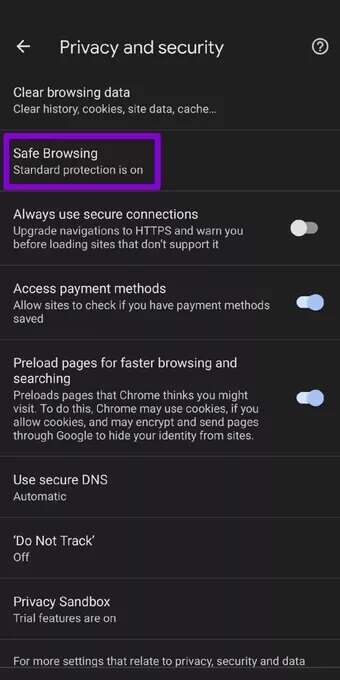 Safe-Browsing-on-Android_7c4a12eb7455b3a1ce1ef1cadcf29289-340x680 كيفية تشغيل وضع الحماية المحسّنة في Google Chrome