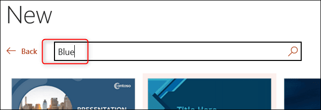 Search-for-Blue.-1 كيف تصنع انفوجرافيك في Microsoft PowerPoint