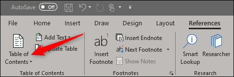 So erstellen und aktualisieren Sie ein Inhaltsverzeichnis in Microsoft Word – %categories