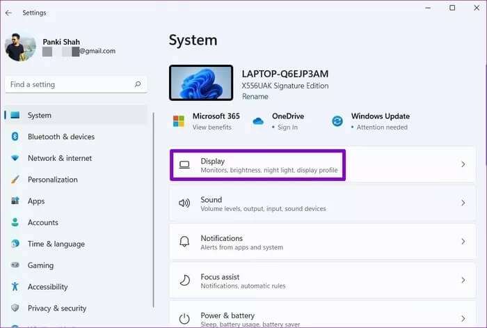 Settings-App_2021-11-17-110918_935adec67b324b146ff212ec4c69054f-700x471 أفضل 8 طرق لإصلاح مشكلة وميض ورعشة الشاشة على Windows 11