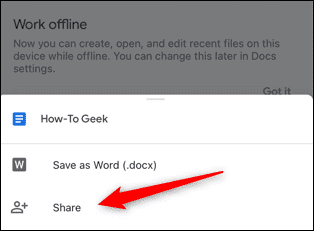 Tap-Share. كيفية إلغاء مشاركة مستند Google Doc