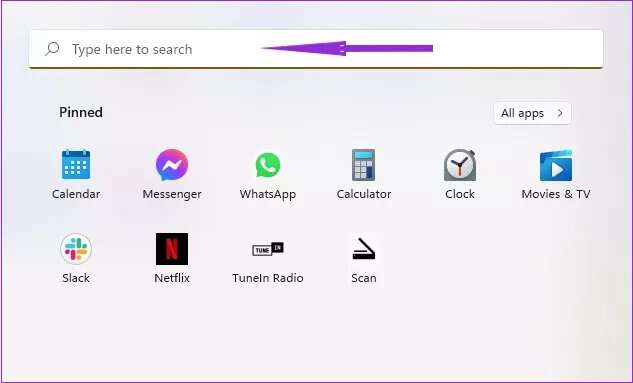 Type-settings-in-the-search-box_4d470f76dc99e18ad75087b1b8410ea9-633x383 كيفية تغيير السمة في Windows 11