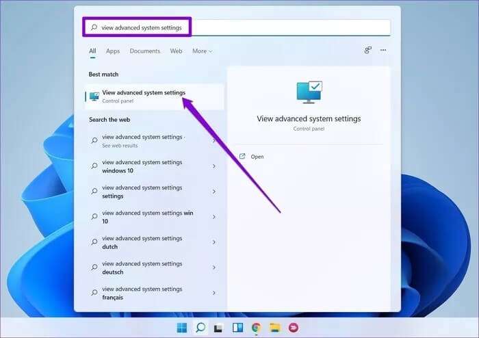 View-Advanced-System-Settings_935adec67b324b146ff212ec4c69054f-700x494 أفضل 3 طرق لإيقاف تشغيل الرسوم المتحركة في Windows 11