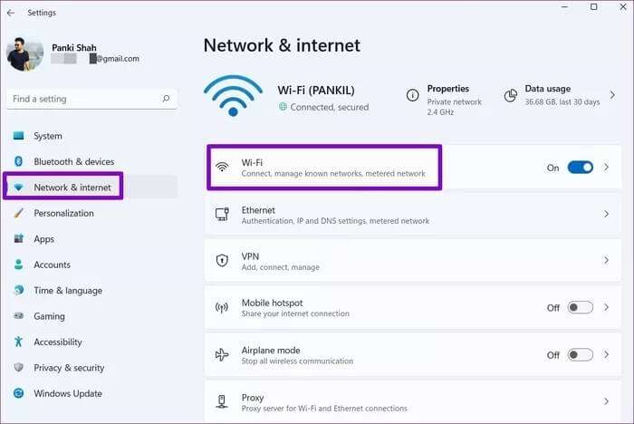 WiFi-Settings-on-Windows-11_935adec67b324b146ff212ec4c69054f-700x468 أفضل 8 طرق لإصلاح عدم عمل شبكة Wi-Fi في Windows 11