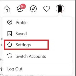 a-drop-down-menu-appears-click-kn-the-settings كيف ترى آخر ظهور على Instagram