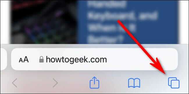 كيفية إغلاق علامة تبويب موقع الويب في Safari على iPhone - %categories