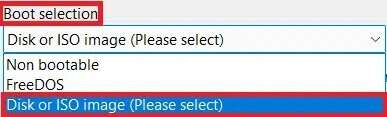 boot-selection-options-387x117 كيفية إنشاء محرك أقراص USB قابل للتشغيل بنظام Windows 11