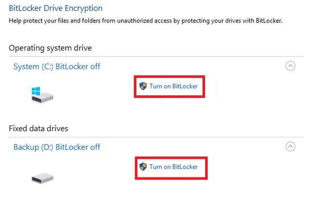 كيفية تعطيل BitLocker في Windows 10 - %categories