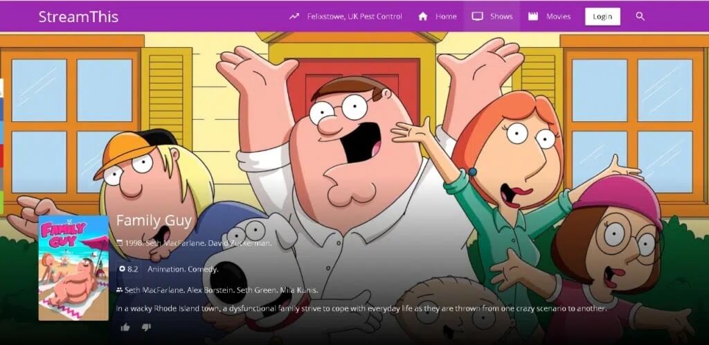 أين تشاهد Family Guy - %categories