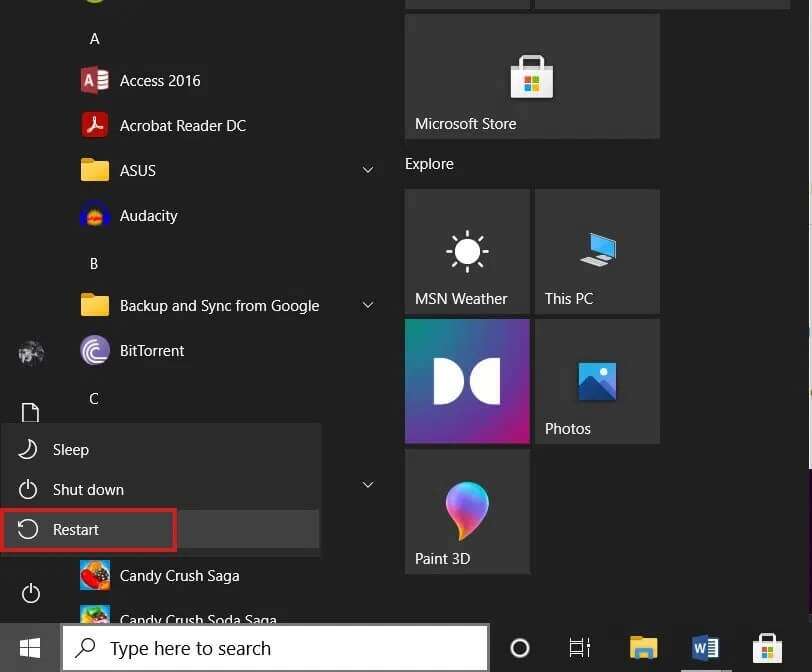 click-on-restart-while-holding-the-shift-key-812x672 كيفية تمهيد Windows 10 في وضع الاسترداد