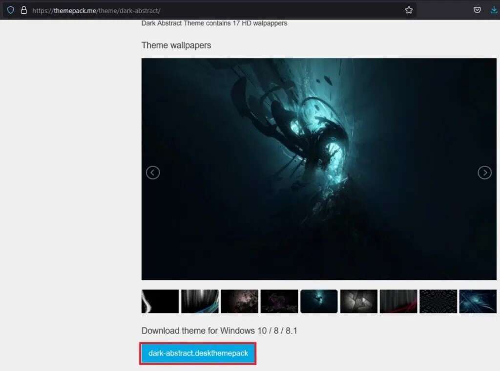 click-on-the-download-button-below-download-theme-1024x759-1-1024x759 كيفية تنزيل السمات لنظام التشغيل Windows 10