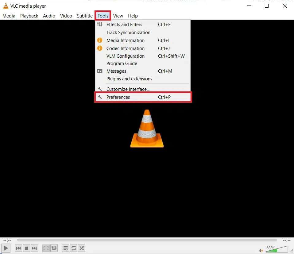 click-on-tools-and-select-preferences-958x828 كيفية زيادة حجم الصوت على Windows 10