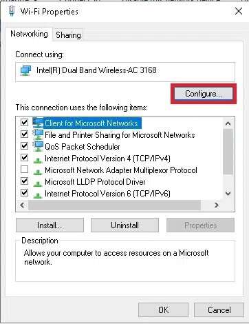 configure-362x470 إصلاح الكمبيوتر المحمول من HP غير متصل بشبكة Wi-Fi