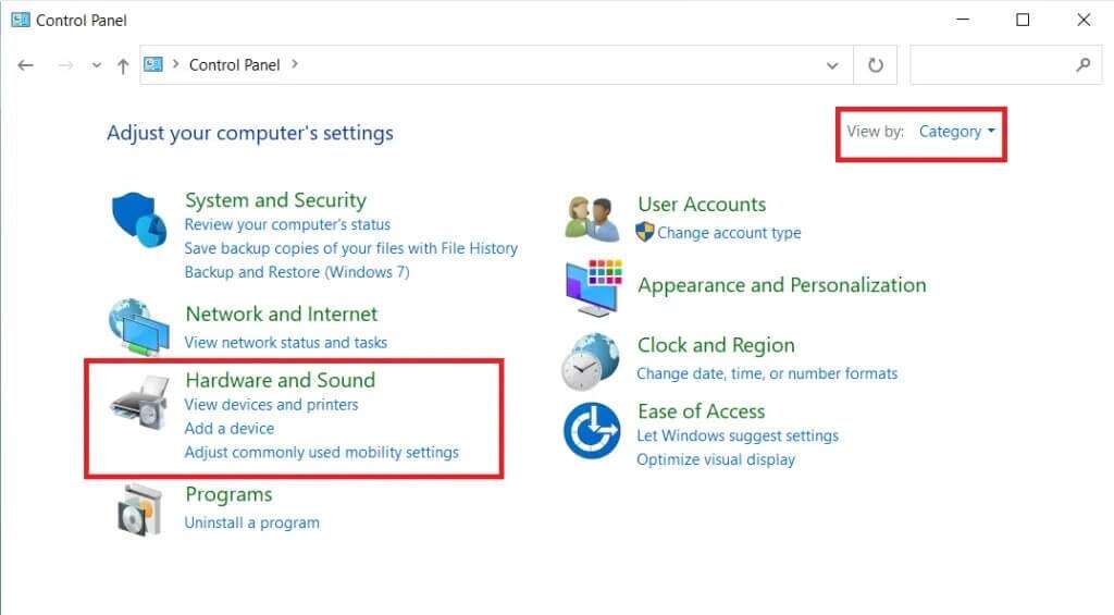 control-panel-1-1024x565-1-1024x565 كيفية زيادة حجم الصوت على Windows 10