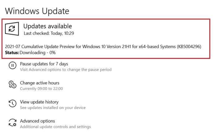download-and-install-windows-update-1-704x442 إصلاح الكمبيوتر المحمول من HP غير متصل بشبكة Wi-Fi