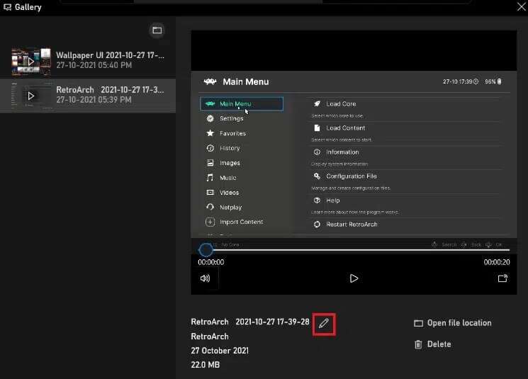edit-option-in-gallery-745x535 كيفية تسجيل شاشتك في Windows 11