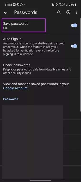 enable-save-password-on-android_7c4a12eb7455b3a1ce1ef1cadcf29289-340x756 أفضل 7 طرق لإصلاح عدم حفظ Google Chrome لكلمات المرور