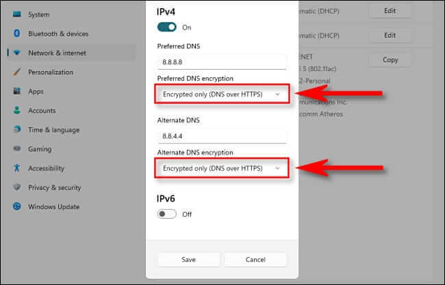 كيفية تغيير خوادم DNS على Windows 11 - %categories