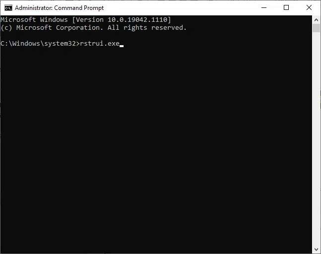 enter-the-following-command-and-hit-enter-rstrui-1-1-647x512 لماذا Windows 10 سيء ؟
