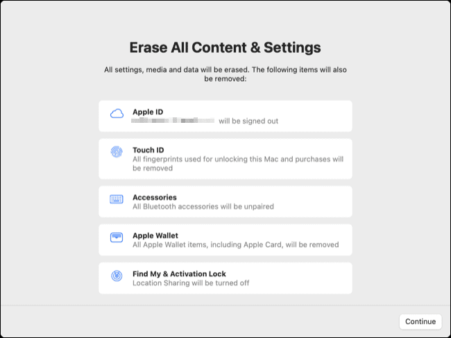 erase_summary كيفية ضبط إعدادات المصنع macOS بالطريقة السهلة